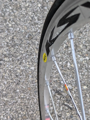 Mavic KSYRIUM Felgensatz mit Klebereifen Bild 5