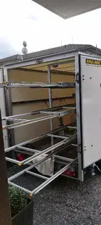 Wohnmobil Gespann Carado T334 + Humer Unsinn Anhänger Bild 8