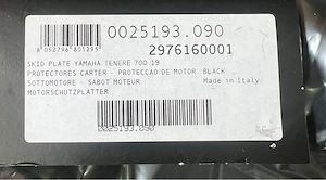 YAMAHA Tenere 700, Acerbis Motorschutzplatte Bild 3