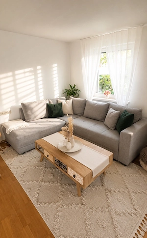 Ecksofa mit Bettfunktion