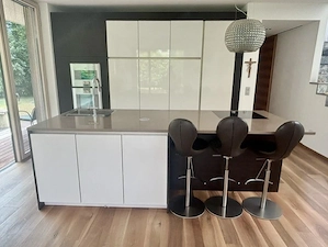 Exklusive SieMatic Designküche mit Gaggenau-Geräten   Neupreis   55.000 Bild 2