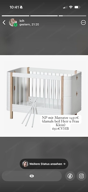 Oliver Furniture Baby- Kleinkinderbett  Bild 3