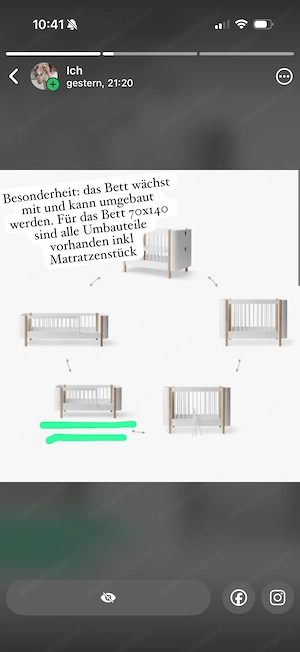 Oliver Furniture Baby- Kleinkinderbett  Bild 2