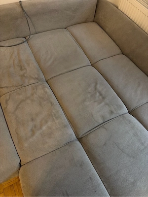 Wohnlandschaft  Sofa Grau !ZU VERSCHENKEN! Bild 2