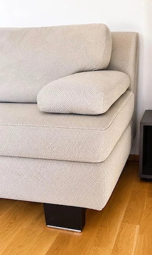 Schlafsofa in Beige, guter Zustand, 145x200cm - 220   Bild 5