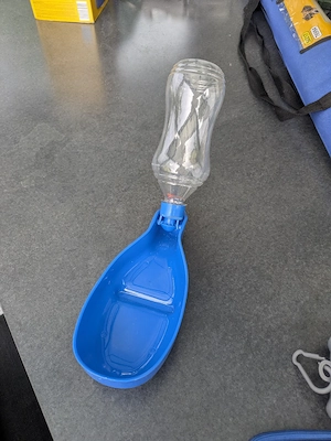 tragbare Wasserflasche Hund Bild 3