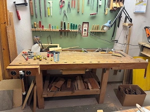 Werkbank Holz