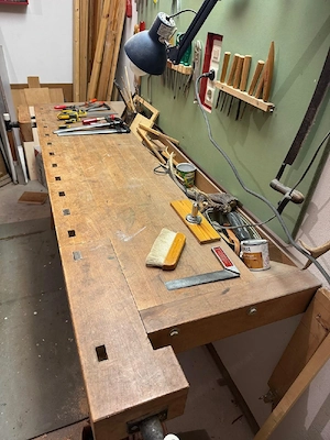 Werkbank Holz Bild 4