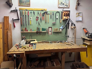 Werkbank Holz Bild 2