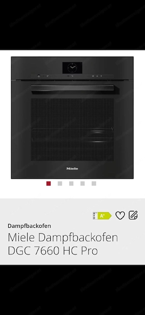 Miele Dampfbackofen