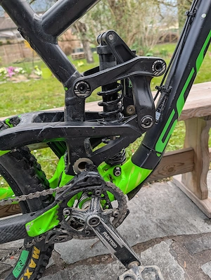 Scott gambler 730 20 17 Downhill Bild 5