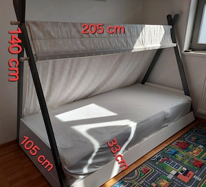 Kinderbett Tipi