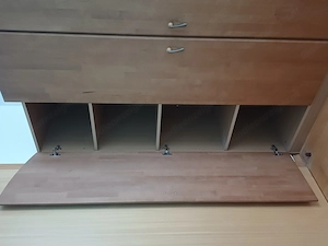 Massiver Kleiderschrank (Kernbuche) Bild 2
