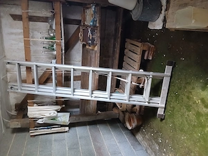 Ausziehbare 5m Aluminiumleiter Bild 2