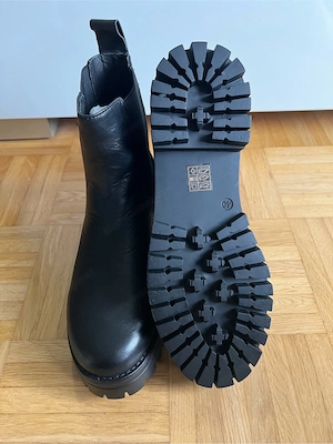 NEUE Chelsea Boots - Echtleder (Stiefel   Stiefeletten) Bild 3
