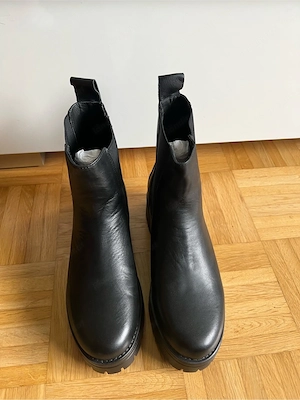 NEUE Chelsea Boots - Echtleder (Stiefel   Stiefeletten) Bild 2