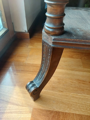 Tisch aus Gründerzeit  Bild 4