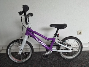 Woom 2 Kinderfahrrad 14 Zoll Lila