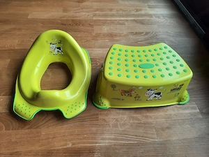WC Aufsatz plus Hocker zum verschenken  Bild 3