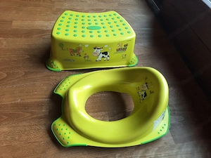 WC Aufsatz plus Hocker zum verschenken 