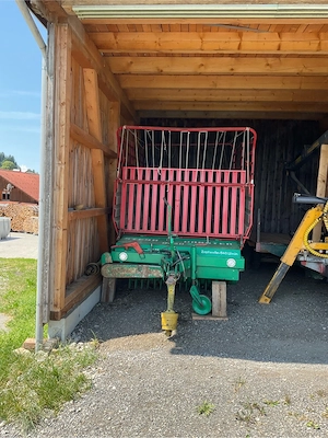 Ladewagen Steyr 8020 Hamster  Bild 5