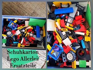 Lego Allerlei Ersatzteilkarton