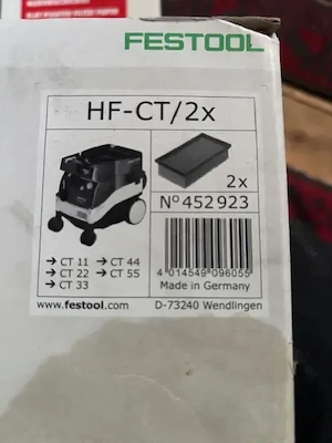 Festool HF-CT 2 Hauptfilter 