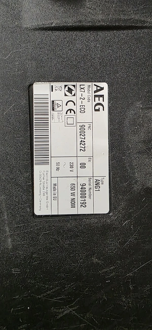 AEG Staubsauger Bild 6