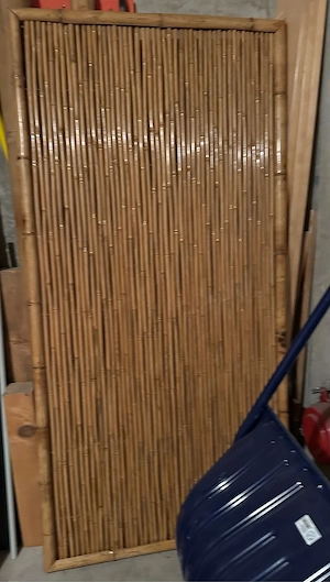 Bambus-Paravent   Bambus-Abdeckung Bild 5