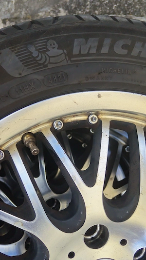 Alufelgen 4 Stück Dotz mit Michelin reifen 205 55 16 Bild 6
