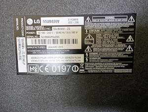 LG 55 Zoll 4K Ultra HD Smart TV (Modell 55UB830V) Bild 2