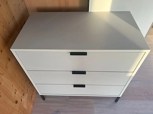 Sideboard hellgrau, Schubladen, Schrank, Softclose Bild 2