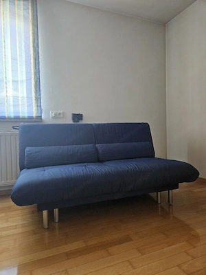 Schlafsofa dunkelblau Weiler Möbel Qualität  Bild 3