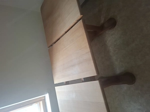 Vollholz Küchentisch ausziehbar zu verkaufen  Bild 3