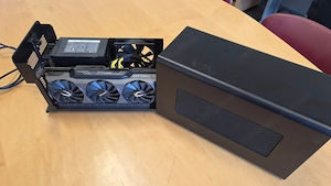 RTX 3080 Trinity , Razer Core X Externes Grafikgehäuse Thunderbolt 3+4 Intern ATX Schwarz Bild 4