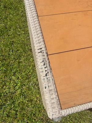 Rattan Garten Möbel Bild 3