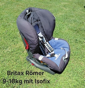 Römer Autositz 9-18kg mit Isofix Bild 2