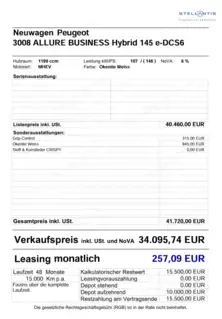 Peugeot 3008 Bild 7