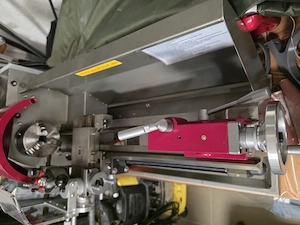 Biete neuwertig Unbenutzt Drehbank mit Zubehör PM190 V Bild 3