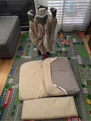    hauck Baby Reisebett Set Dream N Play   Beige Bild 4