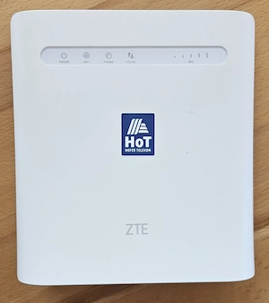 HoT   ZTE LTE WLAN-Router (Modell: MF286R)   Offen für alle Netze Bild 2
