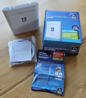HoT   ZTE LTE WLAN-Router (Modell: MF286R)   Offen für alle Netze Bild 5