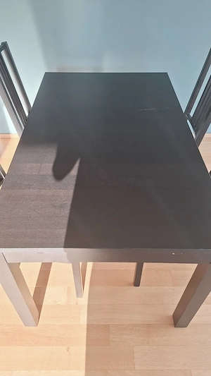 Esstisch 140x85cm und 4 Stühle Bild 2