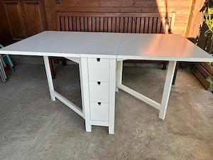 ikea Norden Tisch beidseitig ausklappbar