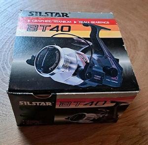 SILSTAR BT 40 Angelrolle mit Originalverpackung (1990   1992) BT 40   Sammlerstück.  Bild 3