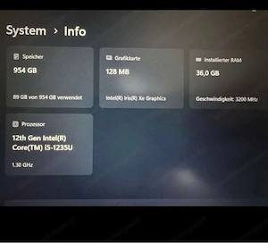 Hp 290 g9 notebook 15,6" Bild 3
