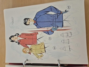 Retro - Zuschneidelehrwerk aus den 60er Jahren Bild 7