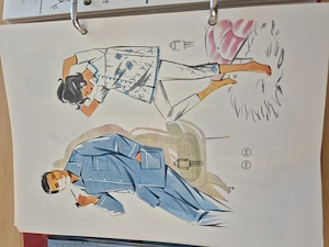 Retro - Zuschneidelehrwerk aus den 60er Jahren Bild 8