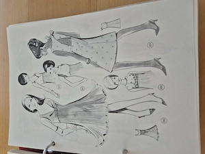 Retro - Zuschneidelehrwerk aus den 60er Jahren Bild 6