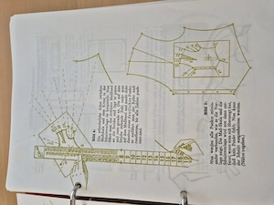 Retro - Zuschneidelehrwerk aus den 60er Jahren Bild 3